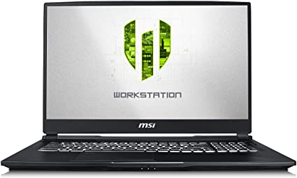 MSI WE75001 17.3" Mobile Workstation, Intel Core i7-9750H, NVIDIA Quadro T2000, 32GB, 512G NVMe SSD, Win10 Pro