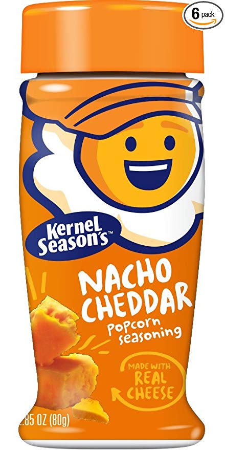 Kernel Season's Popcorn Seasoning, Nacho Cheddar, 2.85 Ounce (Pack of 6)