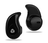 NocobotTM Small Wireless Bluetooth 40 Invisible Earphone Headset Earbud Support Hands-free Calling For iPhone Samsung Sony HTC LG Blackberry and Most Smartphones Black