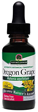 Nature's Answer Oregon Grape Root with Organic Alcohol, 1-Fluid Ounce