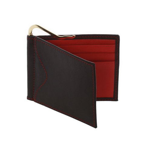 Men's Cash Clip Wallet with Outside Pocket