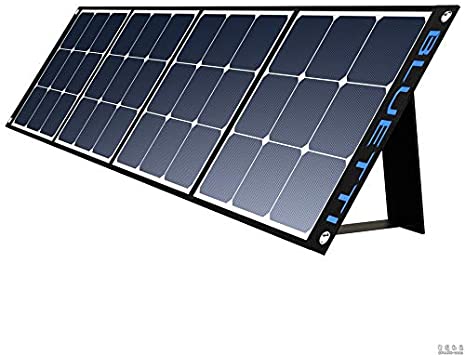 BLUETTI SP200 Solar Panel 200W for AC200P/AC50S/EB150/EB240/AC30 Portable Power Station Foldable Solar Charger for Outdoor RV Camper Off Grid Solar Power Backup Solar Charging Cable