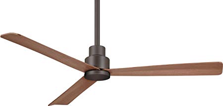 Minka Aire F787-ORB 52" 3-Blade Ceiling Fan in Oil Rubbed Bronze Finish with Medium Maple Blades