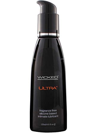 Wicked Ultra Silicone Based Personal Lubricant - 4 oz