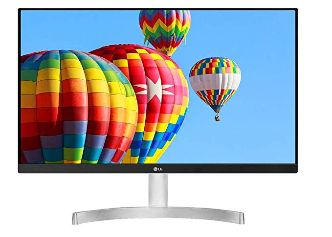 LG 27 inch Borderless Full HD Color Calibrated IPS Monitor - 24MK600 (White)