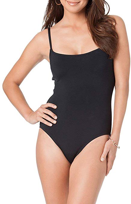 Anne Cole Classic Moderate Leg Maillot One Piece Swimsuit