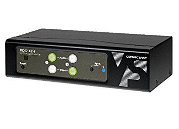 ConnectPRO - Monitor/Audio Switch - 2 Ports - Desktop (ADS-12-I)