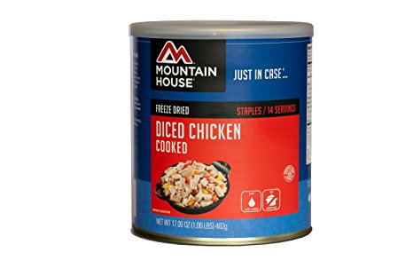 Mountain House Cooked Diced Chicken #10 Can