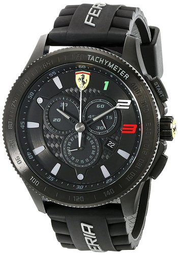 Ferrari Men's 830243 Scuderia XX Analog Display Quartz Black Watch