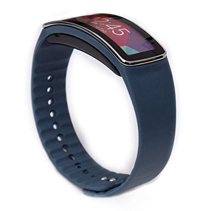 Woodln Wireless Smart Bracelet Wristband Bracelet Sport Replacement Bands for Samsung Galaxy Gear Fit R350 (Stone Grey)