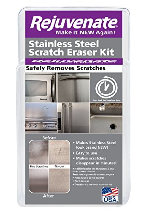 Rejuvenate Stainless Steel Scratch Eraser Kit by Rejuvenate