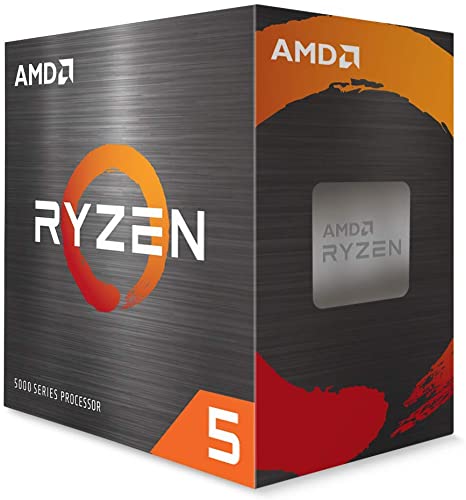 AMD Ryzen 5 5600X 6-core, 12-Thread Unlocked Desktop Processor with Wraith Stealth Cooler