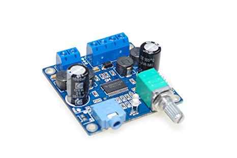SMAKN® TPA3118 numeric 12V power amplifier board finished board /with switch potentiometer /Parallel Mono
