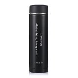 URBANE O2 Insulated Water BottleLeakproof 188 Stainless Steel Insulated Mug Keep Coffee Hot or Cold for hours6529217 OunceBlack