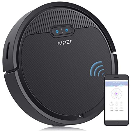 Aiper Automatic Vacuum Cleaner Robot, Robotic Vacuum Cleaner with Strong Suction/App Controls/Self-Charging, Good for Pet Hair, Carpets, Hard Floors