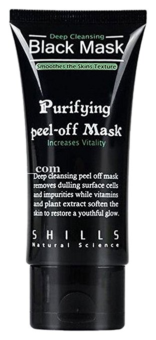 Z-Comfort Quality certified and tested shills peel-off mask (50 ml), Black