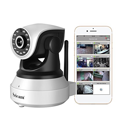 [Updated Version] IP Camera, YKS 720P HD WiFi IP Cam Home Surveillance Security Webcam System Video Recording Sonic Recognition Indoor CCTV with 2 Way Audio, Micro SD Card Slot, Motion Detection