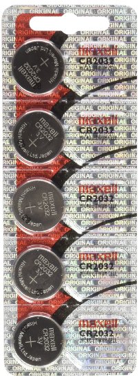 maxell CR2032 3V Lithium Coin Cell 10 pack New HOLOGRAM PACKAGE