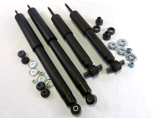 DTA 40011 Shocks Full Set (Pack of 4 pcs) Front and Rear Fits 1997-2003 Ford F150, 2WD Only