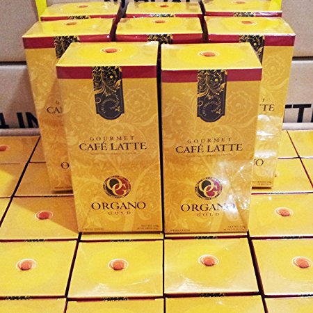 8 Boxes Organo Gold Gourmet Cafe Latte with 100% Organic Ganoderma Lucidum Extract - HOS