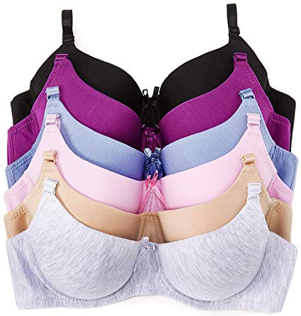 ToBeInStyle Women's Pack of 6 Bras