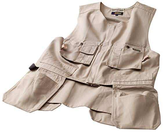 Blaklader Workwear Bantam Kangaroo Vest, Large - 8-Ounce Cotton - Stone