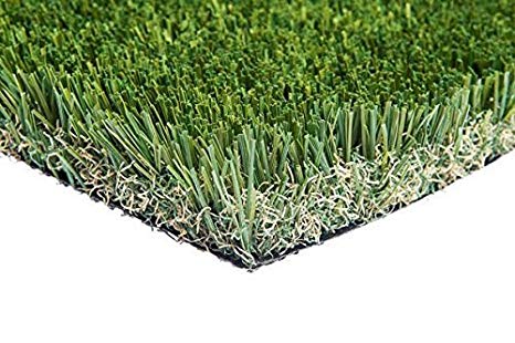 New 15' Foot Roll Artificial Grass Turf Synthetic Fescue Pet Sale! Many Sizes! (2 Turf Samples 12'' x 12'')