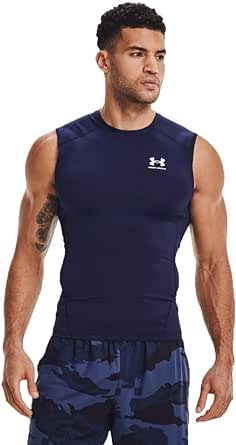 Under Armour mens Armour HeatGear Compression Sleeveless T-Shirt