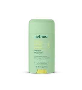 Method Deodorant, Daily Zen, Cucumber, Seaweed   Green Tea notes, 24 Hour Odor Protection, 2.65 oz