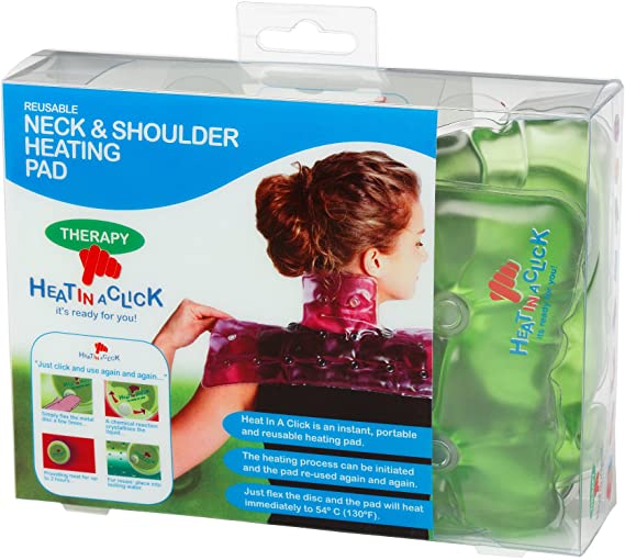 Heat In A Click Instant Re-Useable Heat Pack Shoulder Warmer (Various Colours)