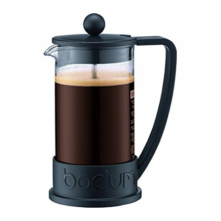 Bodum Brazil Three Cup French Press Coffee Maker - Black