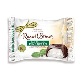 Russell Stover Dark Chocolate Mint Dream, 1.125 oz. Bar
