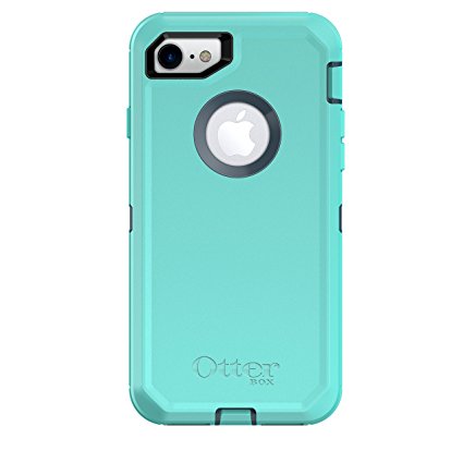 OtterBox DEFENDER SERIES Case for iPhone 8 & iPhone 7 (NOT Plus) - Frustration Free Packaging - BOREALIS (TEMPEST BLUE/AQUA MINT)