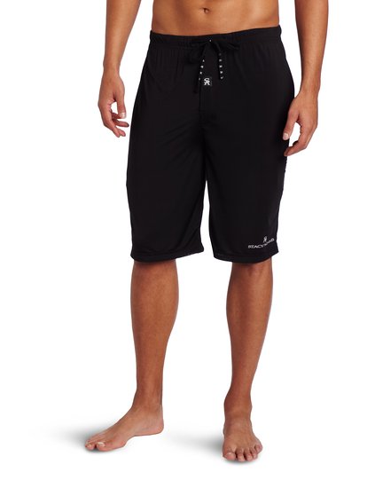 Stacy Adams Mens Knit Sleep Short Black Large