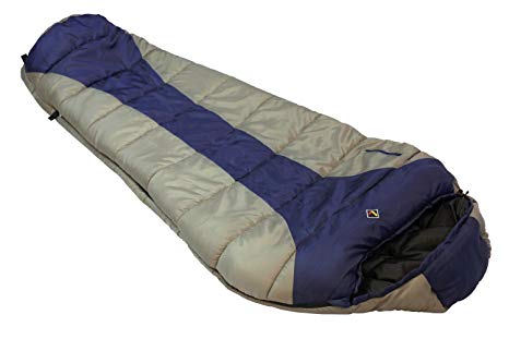 Ledge Sports River  0 F Degree XL Oversize Mummy Sleeping Bag (86 X 34 X 24)