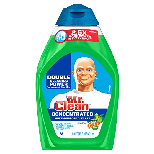 Mr. Clean Liquid Muscle Multi-Purpose Household Cleaner, Gain Original Fresh, 16 Fluid Ounce