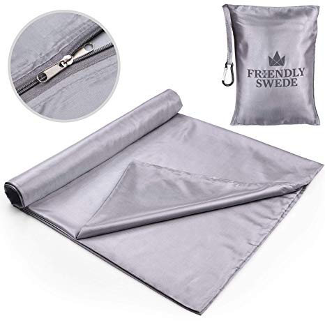 The Friendly Swede Travel and Camping Sheet Sleeping Bag Liner