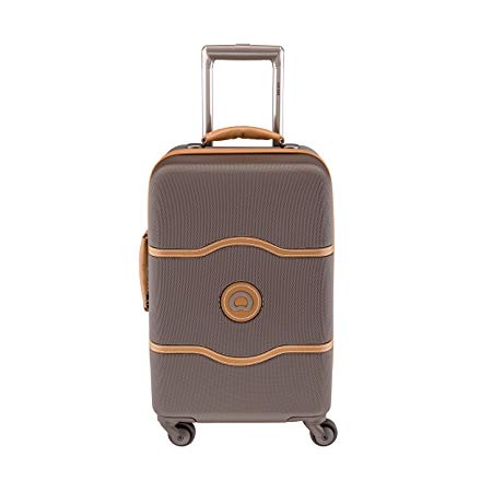 Delsey Chatelet Carry-on Spinner Trolley (21, Brown)