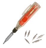 Extendable Pocket Screwdriver WSix Double Ended Bits