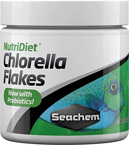 Seachem NutriDiet Chlorella Fish Flakes - Natural Probiotic Formula 50g