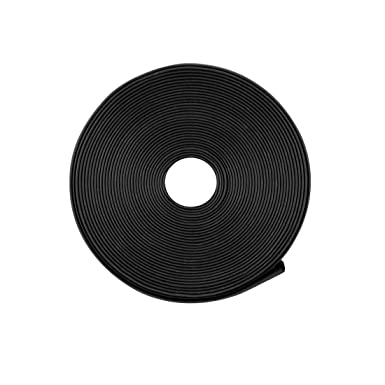 uxcell Heat Shrink Tubing 5/16-inch(8mm) Dia 12.5mm Flat Width 2:1 Heat Shrink Tube Wire Wrap 16ft Black