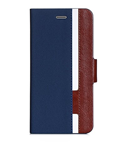 iPhone 6S Plus Case, FYY [Top-Notch Series] Premium PU Leather Wallet Case All-Powerful Cover for Apple iPhone 6 Plus/6S Plus 5.5 inch Stripe-4