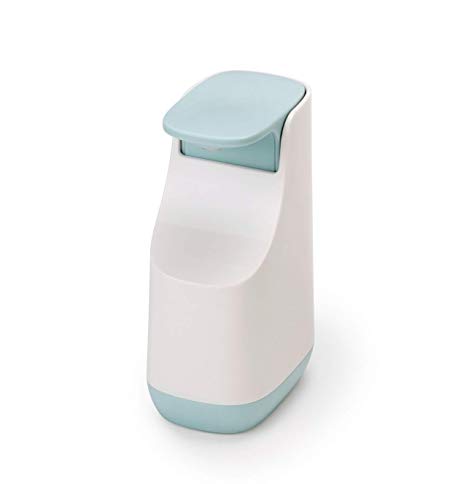 Joseph Joseph 70503 Slim Compact Soap Dispenser with Non-Drip Nozzle, Blue