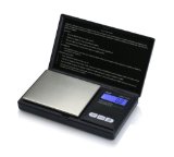 American Weigh Scales AWS-1KG-BLK Signature Series Black Digital Pocket Scale 1000 by 01 G