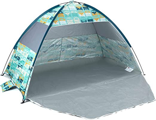 Volkswagen Beach Shelter Tent, UV 50  Protection with Carry Case - Blue
