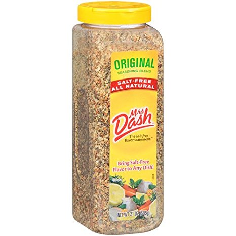 Mrs Dash Original Salt Free Blend, 21-Ounce Units