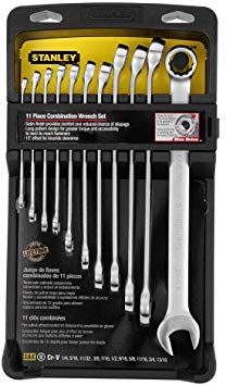 Stanley 94-385W Combination Wrench Set SAE, 11-Pack