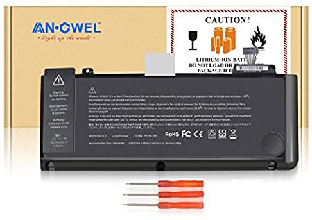 Angwel A1322 Laptop Battery for MacBook Pro 13 inch A1322 A1278 (mid 2009 2010 Early 2011 Late 2012 Version) MB990LL/A MC374LL/A MC724LL/A