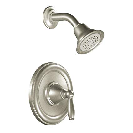 Moen T2152BN Brantford PosiTemp Shower Trim Kit without Valve, Brushed Nickel