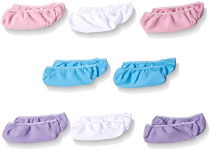PEDS Little Girls' Ultra Low Liners (8 Pairs)